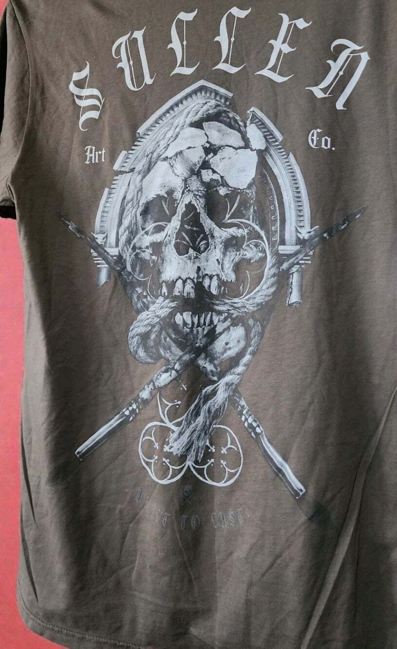 Sullen Art Collective Dust To Dust  Premium Short Sleeve T-shirt Men Medium D30
